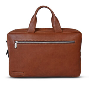 Plevier Jimmy Laptoptas - Cognac