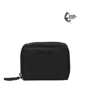 Burkely Rock Ruby Double Zip Around Wallet Black