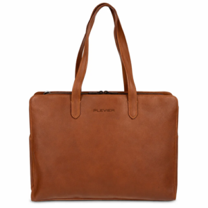 Plevier Rommety Dames laptoptas - Cognac