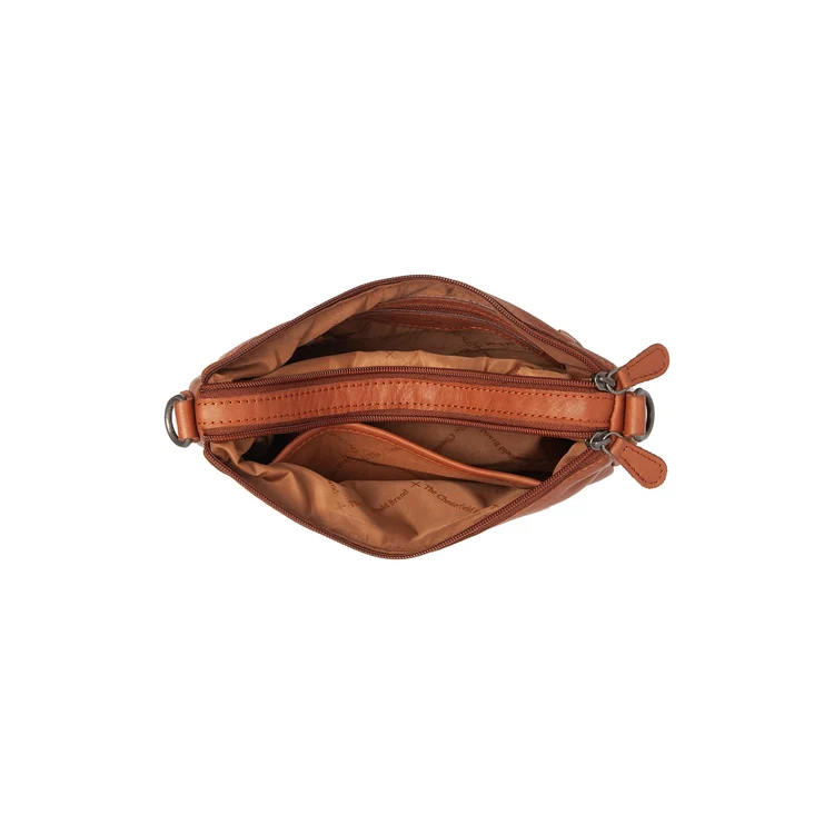 The Chesterfield Brand Irving Schoudertas – Cognac - Afbeelding 4