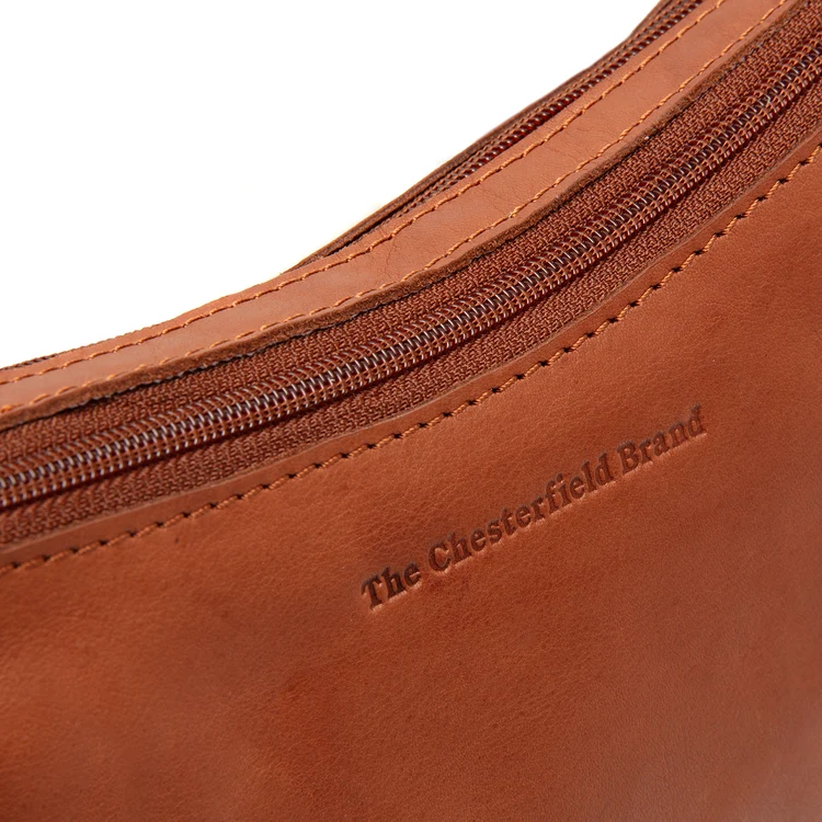 The Chesterfield Brand Irving Schoudertas – Cognac - Afbeelding 2