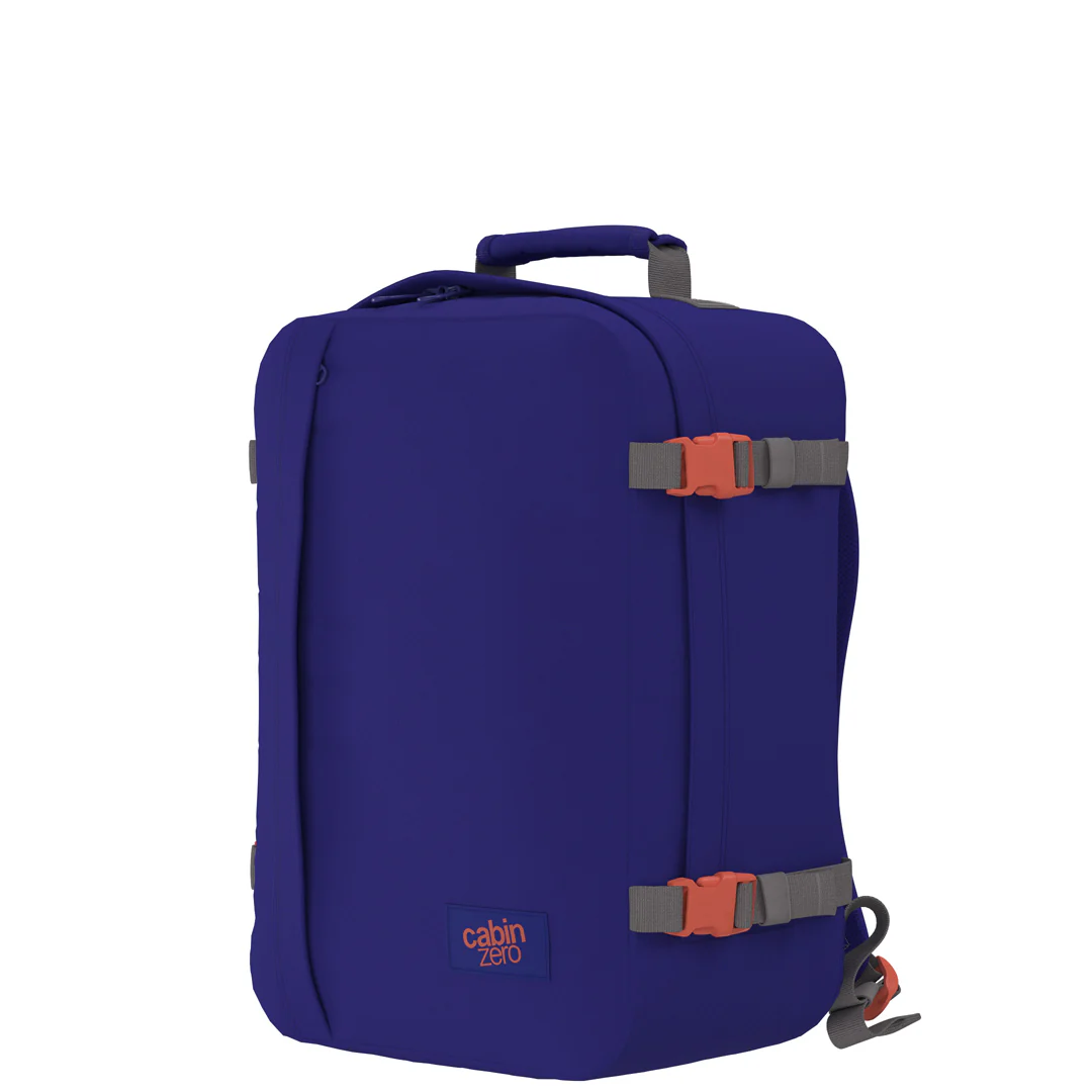 Cabin Zero Classic Ultra-Light Cabin Bag Neptune Blue 36 Liter - Afbeelding 2