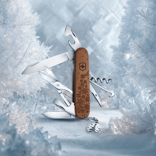 Victorinox Climber Wood Winter Magic Limited Edition 2025 - Afbeelding 2