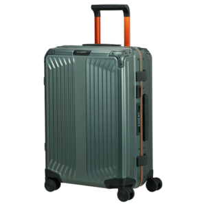 Samsonite Lite-Box Alu Spinner 55/20 cm sage/orange