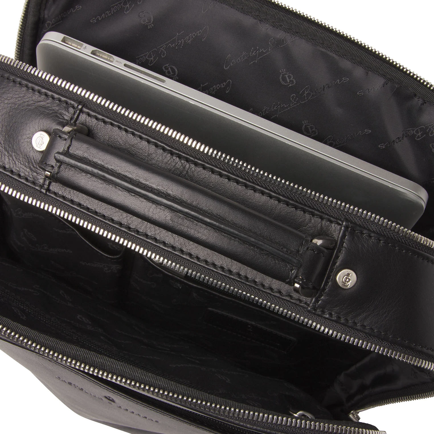Castelijn & Beerens Verona Laptop Rugzak 15,6" RFID Zwart - Afbeelding 6