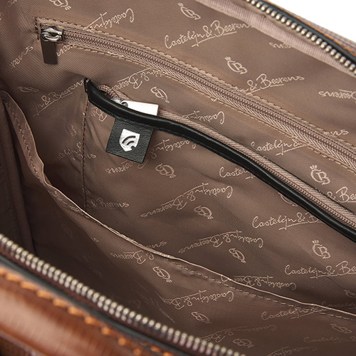 Castelijn & Beerens Hanne Rugzak 15,6” RFID Cognac - Afbeelding 3