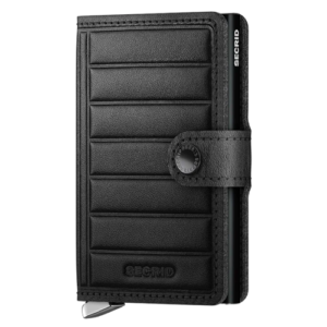 Secrid Premium Miniwallet Emboss Lines Black