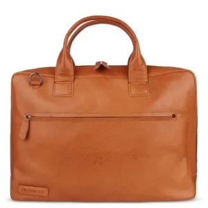 Plevier Onyx Laptoptas - Cognac