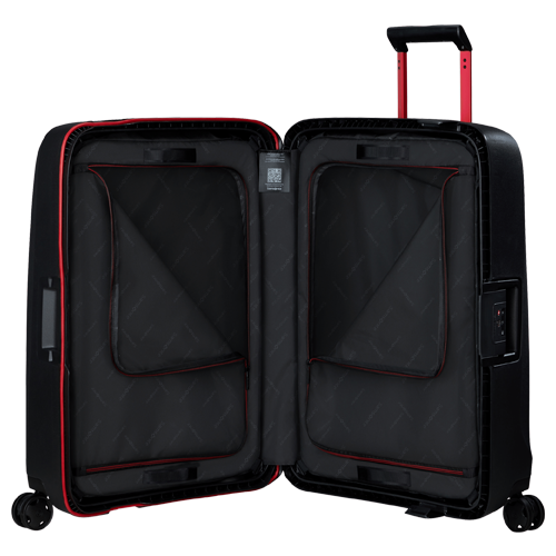 Samsonite Essens Koffer 69 cm Charcoal/Red - Afbeelding 3