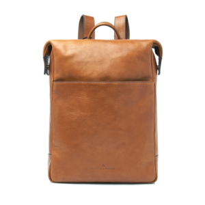 Castelijn & Beerens Laurens Leren Laptoprugzak 15,6 inch RFID – Lichtbruin